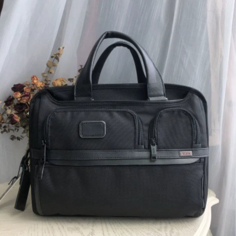 

TumI Men's Backpack Alpha 3 Series Ballistic Nylon Portable Laptop Bag Briefcase Document Bag Designer backpack Mochila Hombre