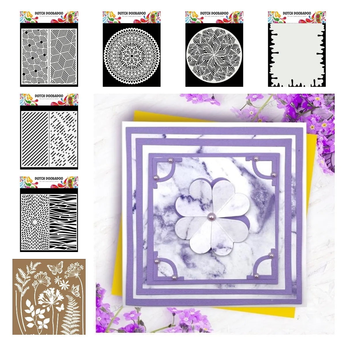 

Exquisite Pattern Series Stencil DIY Scrapbooking Card Paper Cards Handmade Album Sheets 2022 New Arriver