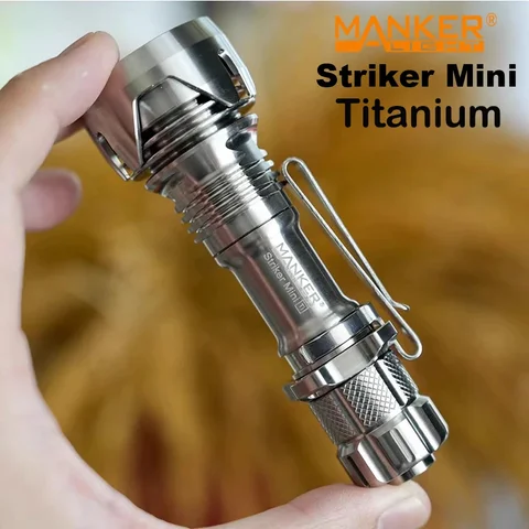 Тактический мини-фонарик Manker Striker mini l, макс. 920 лм, метров, лампа с мАч