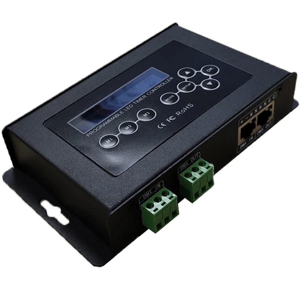 Digital Multiple X 512 master controller DMX512 signal Controller LCD Display+RF Wireless Remote DMX-DIY DIY |