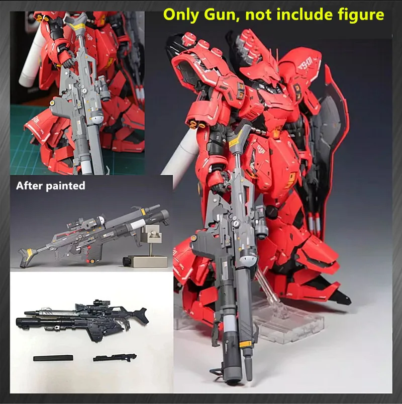 

CG Rocket Bazooka Anti-MS gun + Sniper rifle Gun for 1/144 RG HG Sazabi model D054 *