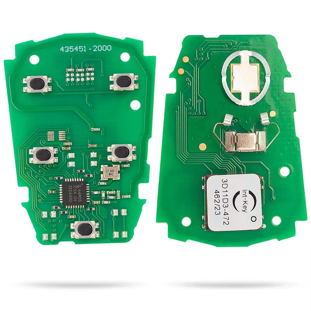 Умный дистанционный брелок DIYKEY с 4/5 кнопками 433 МГц для Cadillac XT4 XT5 XT6 2020 2021 2022 2023 FCC ID: