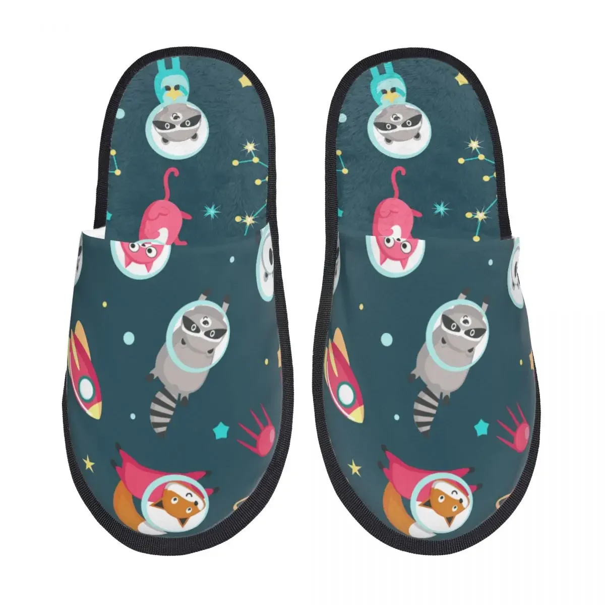 Зимние тапочки для женщин и мужчин модные пушистые теплые Симпатичные домашние с