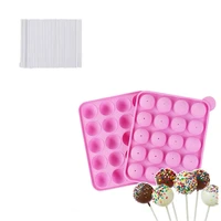 cake pop mold set lollipop maker kit for diy silicone cookie baking mould hard candy chocolate sugarcraft making supplies tools