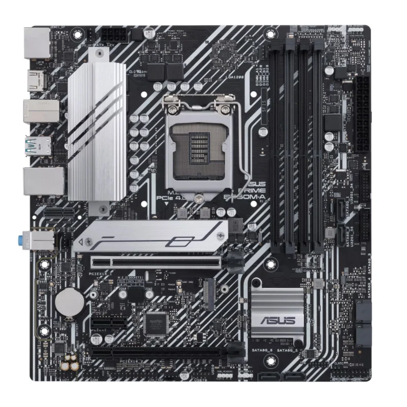 ASUS PRIME телефон экран 1200 дюйма процессор LGA 128 Micro ATX USB3.2 Gen2 M.2 SATAT III DDR4