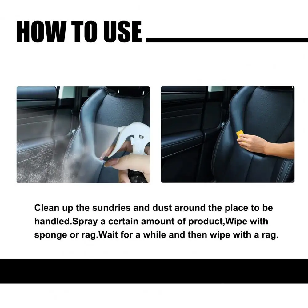 

Traceless 100ml Practical Safe Car Interior Spray Cleaner Convenient for Vehicle