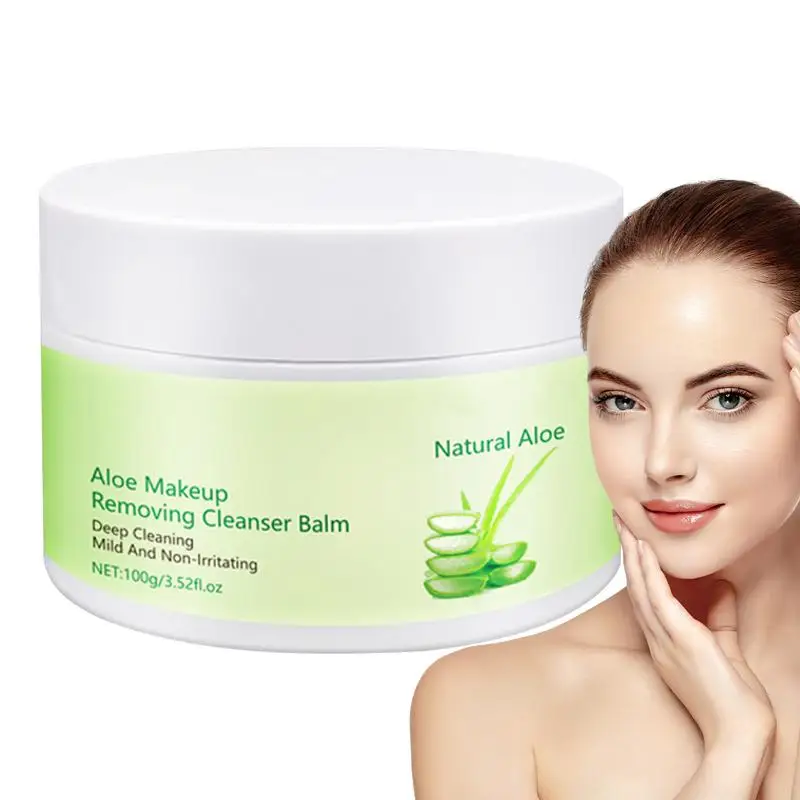

Face Makeup Remover Balm Hydrating Makeup Removal Balm Cleanser Deep Cleansing & Gentle Care Non-Irritating Formula For Oil &