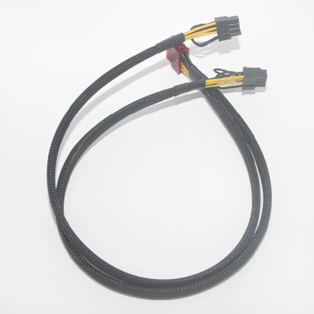 Кабель питания с 12 контактами на двойной PCI-E 8 контактов (6 + 2 контакта) для