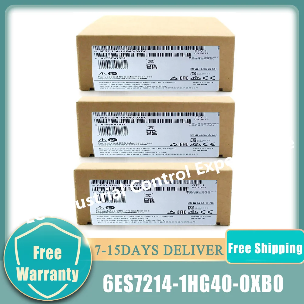 

6ES7214-1HG40-0XB0 New Original 6ES7 214-1HG40-0XB0 Fast Shipping