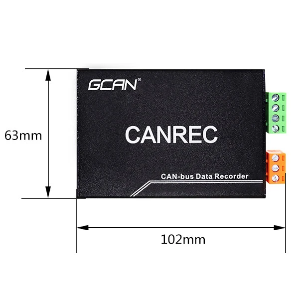 

GCAN 402 CANbus Recorder Max 128G Storage Capacity Can Use TF Card Record Bus Data Real Time