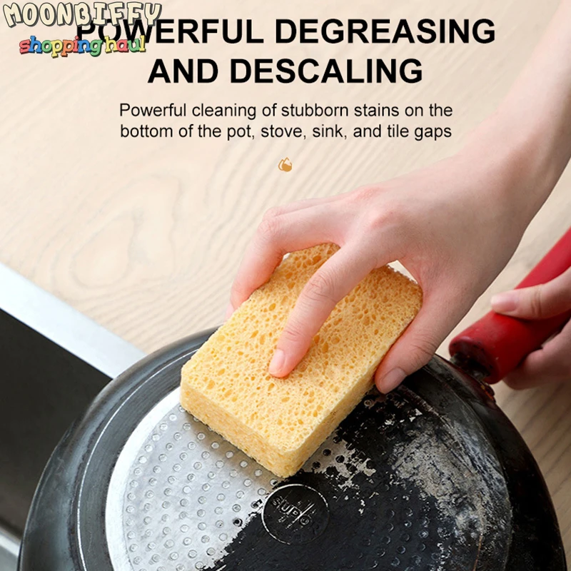 

Губка для мытья посуды, кухонный мощный чистящий коврик для обеззараживания, Органическая хлопковая щетка, Чистящая губка