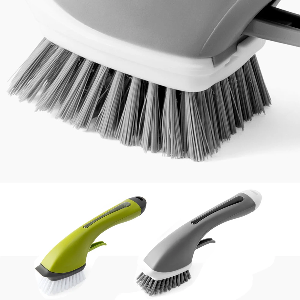

Household Long Handle Cleaning Kitchen Cleaning Gadgets Pot Brush Sink Gap Brush Tub Window Dropshipping Multifunctional Tool