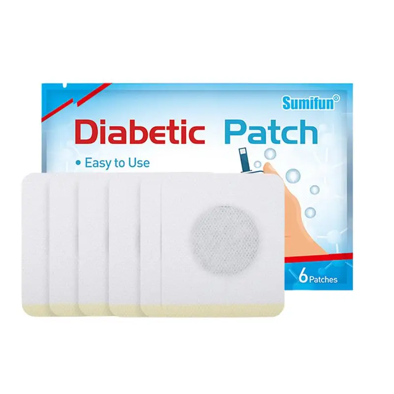 

6 шт. диабетические Пластыри для стабилизации уровня сахара в крови
