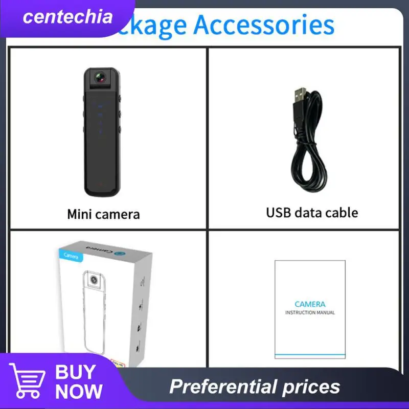 

Dv Magnetic Safety Camera Portable Back Clip Design Hd 1080p Mini Digital Camera Professional Noise Filtering Mini Recorder