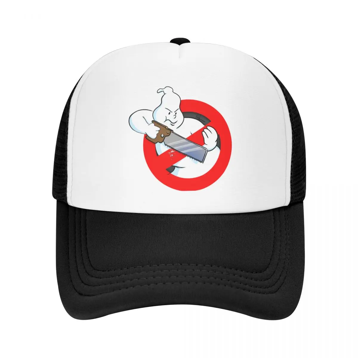 

Ghostbusters Logo Baseball Cap Adult Supernatural Ghost Movie Adjustable Trucker Hat Men Women Outdoor Snapback Caps