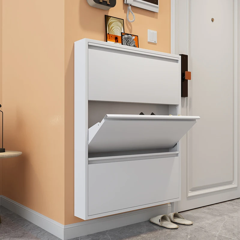 

Garden Storage Shoes Organizer Folding White Narrow Entrance Shoes Organizer Bedroom Meuble Chaussures Home Furniture ZY50XG