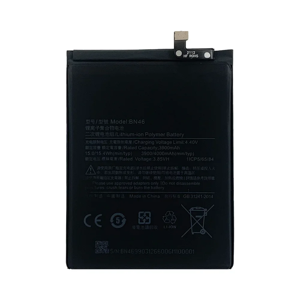Replacement Battery BN46 For Xiaomi Redmi Note8 Note 8T 7 Redmi7 Genuine Phone LONG 4000mAh