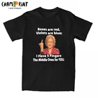 Футболка Бетти Уайт С переворачивающейся птицей и золотыми девушками, мужские футболки из 100% хлопка, Красная футболка с круглым вырезом и розочками, одежда с короткими рукавами