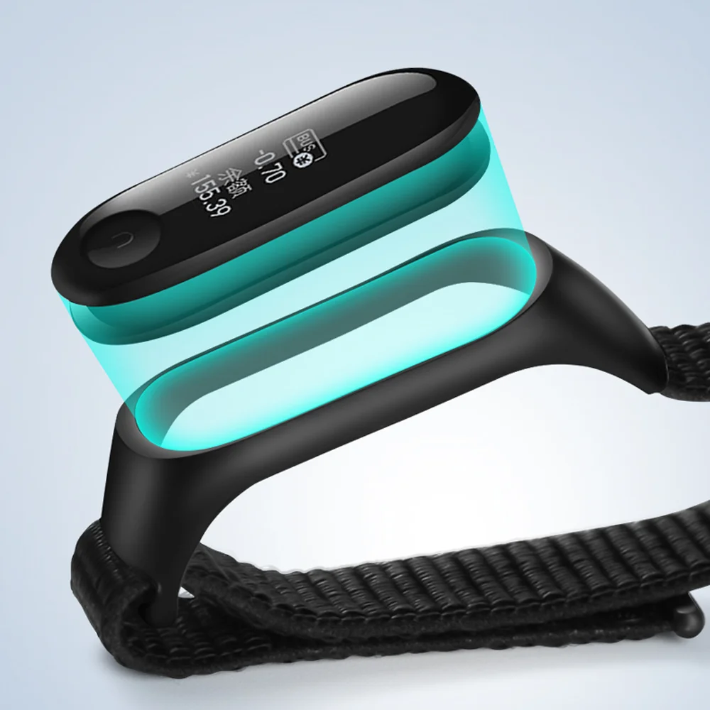 

Nylon loop For Xiaomi Mi Band 7-7 nfc smartwatch Wristband Miband5 Correa Replacement Sports Bracelet smart band 6 7 5 4 3 Strap