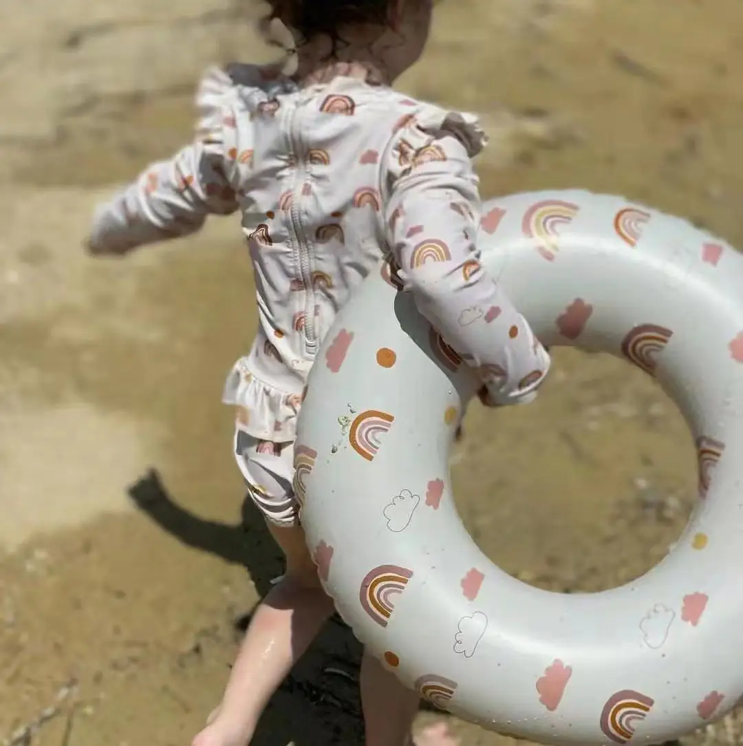 

Pool Toys Summer Children's Baby Beach Tour Swim Ring Swimming and Playing Water Seaside Inflatable Swimming Pool Swim Ring