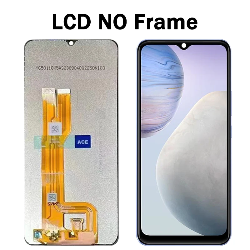 6 51-дюймовый ЖК-дисплей для Vivo Y02 Y02A Y02T Y11 2023 V2213 V2217 с сенсорным экраном панель Digiziter