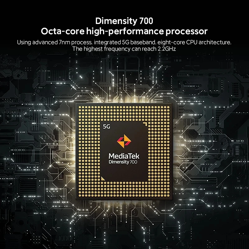 Xiaomi Redmi Note 10 5G 6 ГБ 128 7 нм Размеры 700 5 дюймов дисплей 48MP камера 5000 мАч мобильный