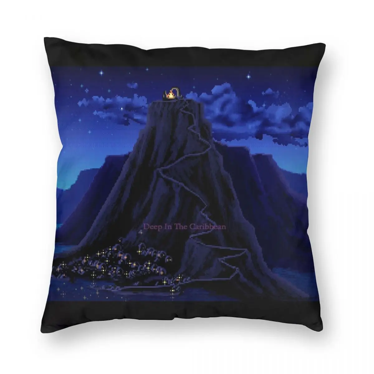 Чехол для подушки с изображением обезьяны и острова Карибского моря чехол из