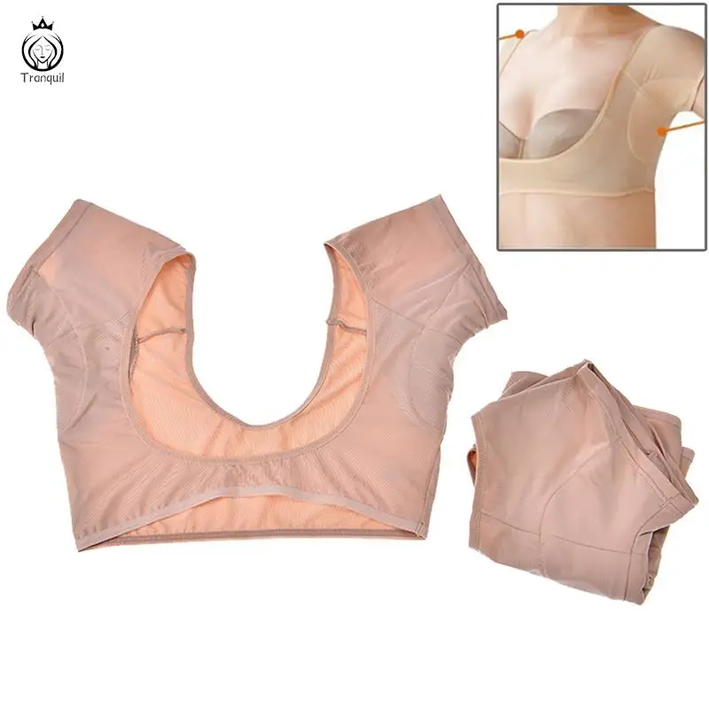 

1Pcs M/L Absorb Sweat Top Washable Underarm Sweat Guard Pads Perfume Absorbing Deodorant Casual Vest Tanks
