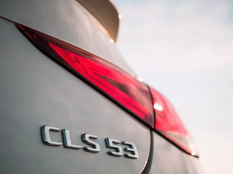 Наклейка на багажник автомобиля 3D ABS глянцевый черный хром CLS53 CLS63 для Mercedes CLS 53 63 AMG