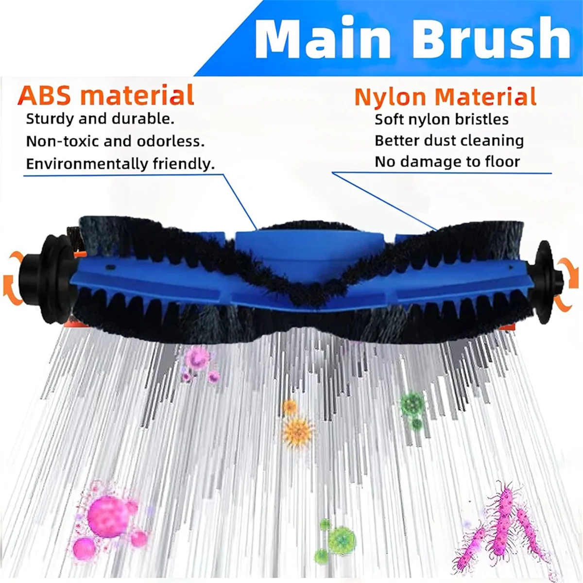 Для Cecotec Conga 2290 Ultra 05661 роботизированная основная щетка мешки для пыли кучей фильтр