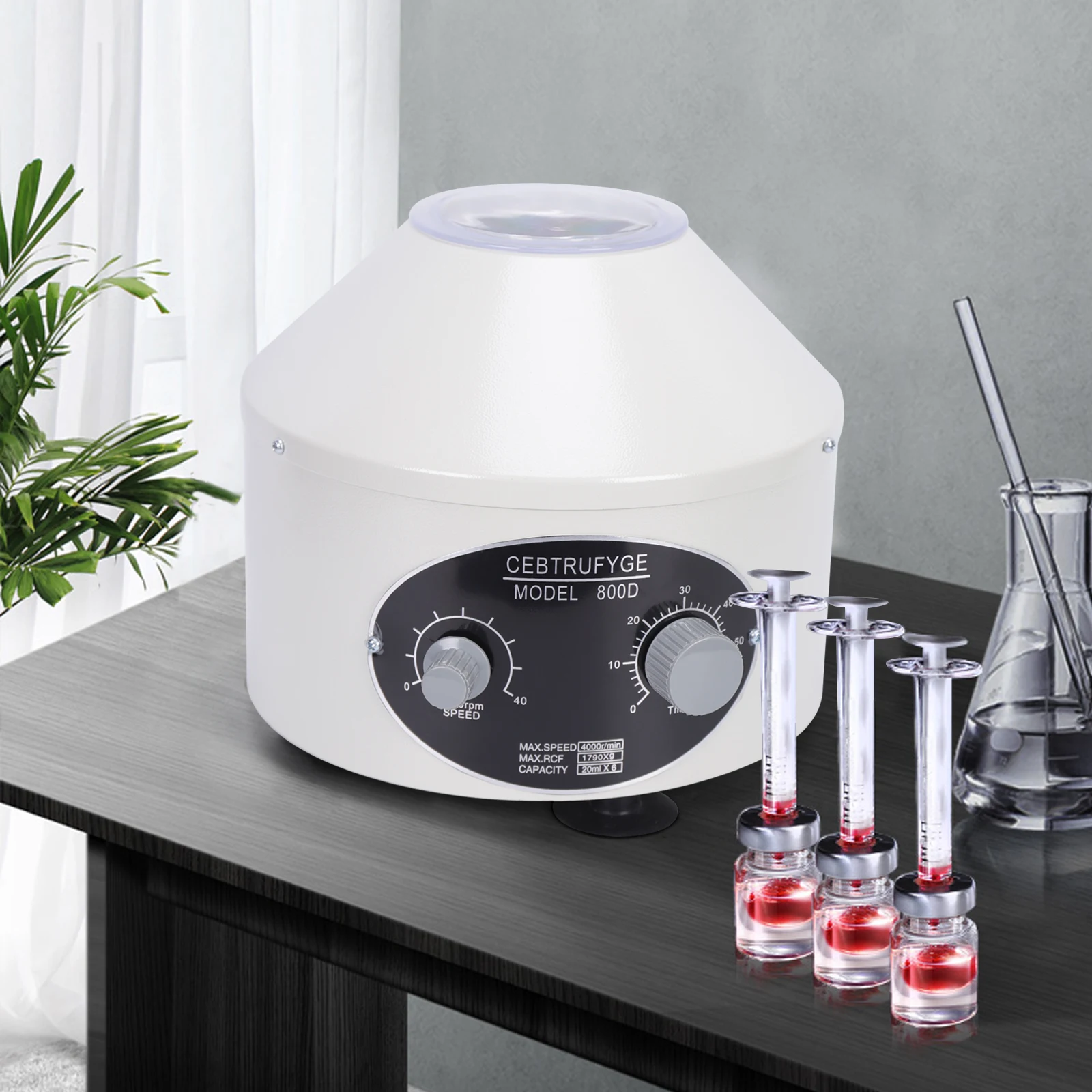 

Benchtop Laboratory Medical Practice Electric Variable Speed Centrifuge Machine 20ml