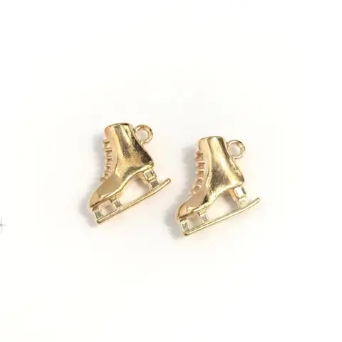 Симпатичные Модные 3d-подвески для роликов 18x18x7 мм, подходят для ожерелья, сережек, браслетов, ножных браслетов, 10 шт.