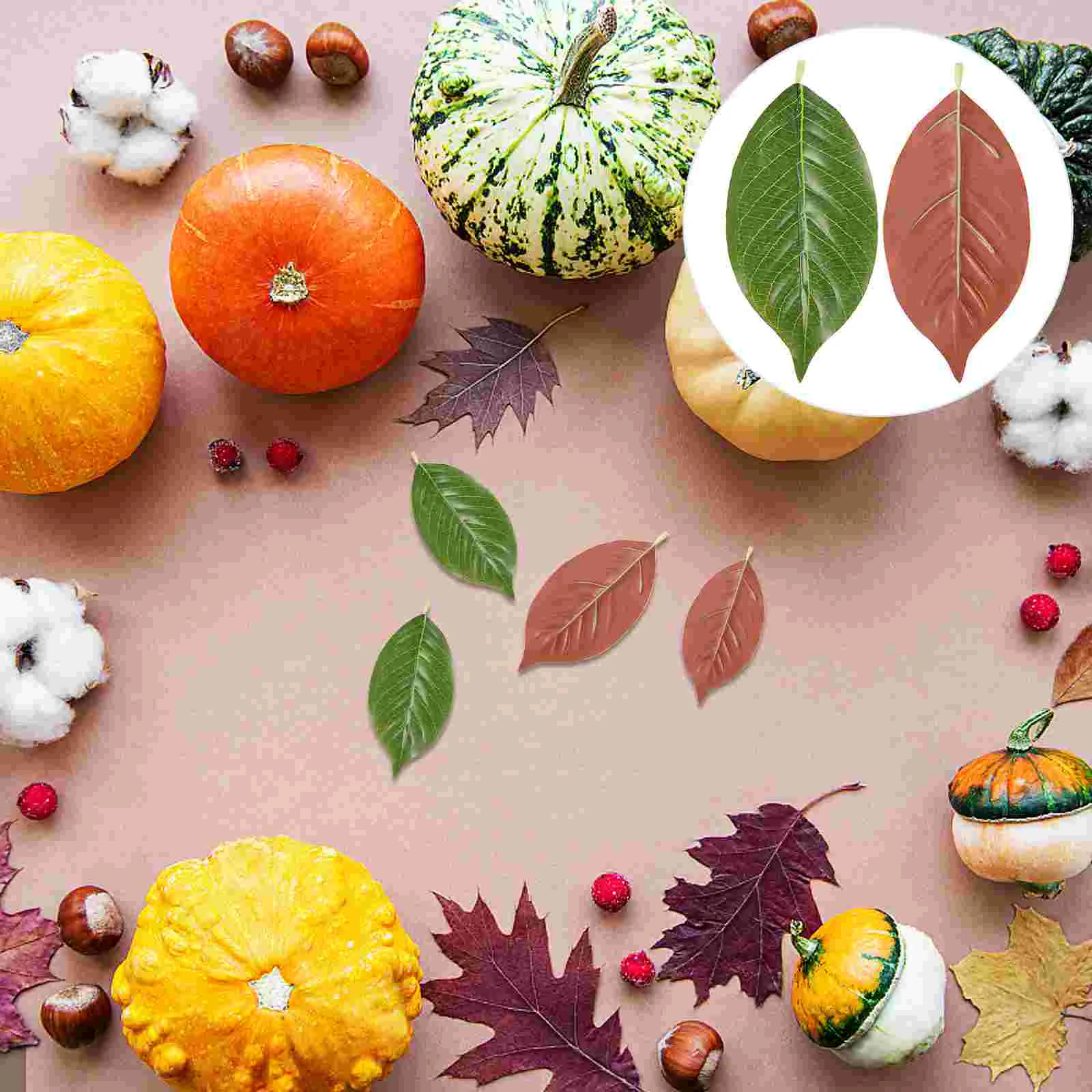 50 шт. искусственные листья магнолии декор для растений искусственная зелень