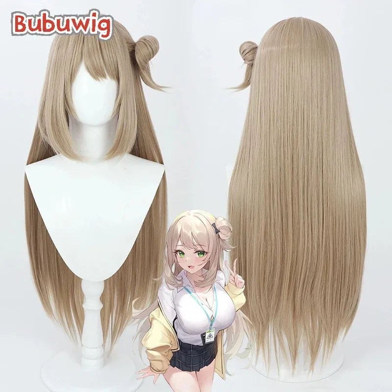CySynthetic Hair Izayoi Nonomi Косплей Парики Синий Архив Izayoi Nonomi 80 см Длинный Прямой Коричневый Cos Парик Термостойкий (art.: 3920d156fca69) - 3920d156fca69