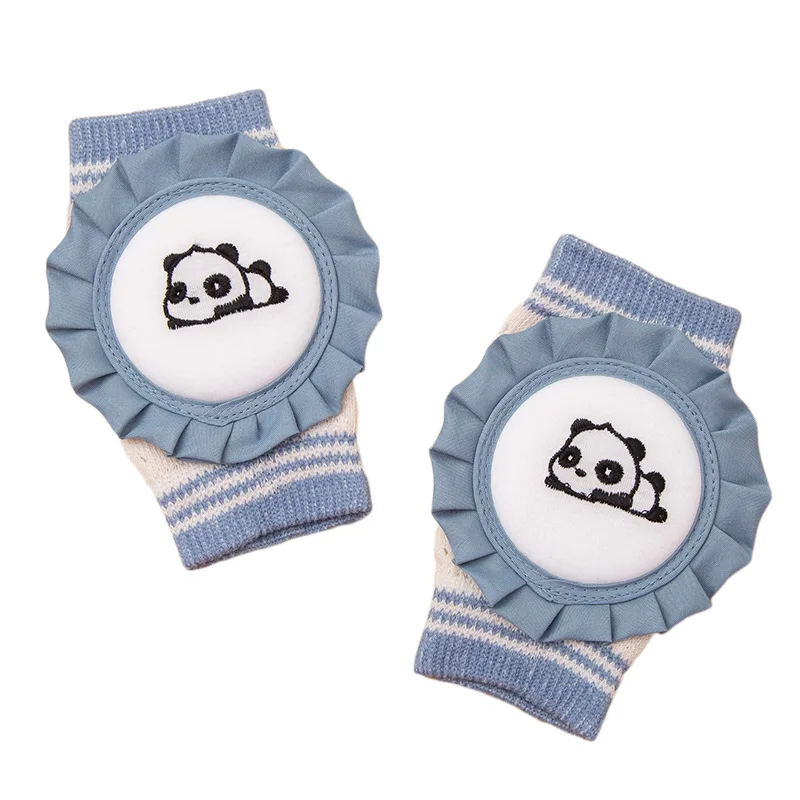 

DUOLADUOBU Children's Crawling Knee Pads Baby Toddler Elbow Pads Knee Pads Cartoon Breathable Crawling Mesh Pads