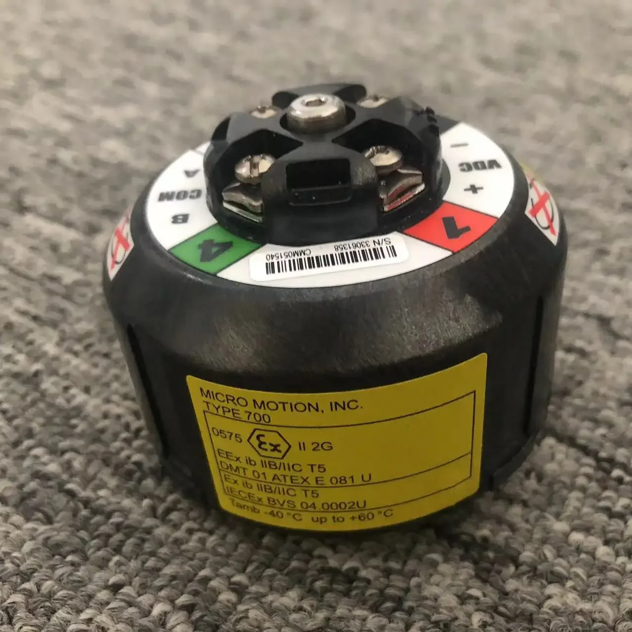 Emerson Micro Motion Core процессор 700 серия Версия прошивки: 3 52 Rev: AB