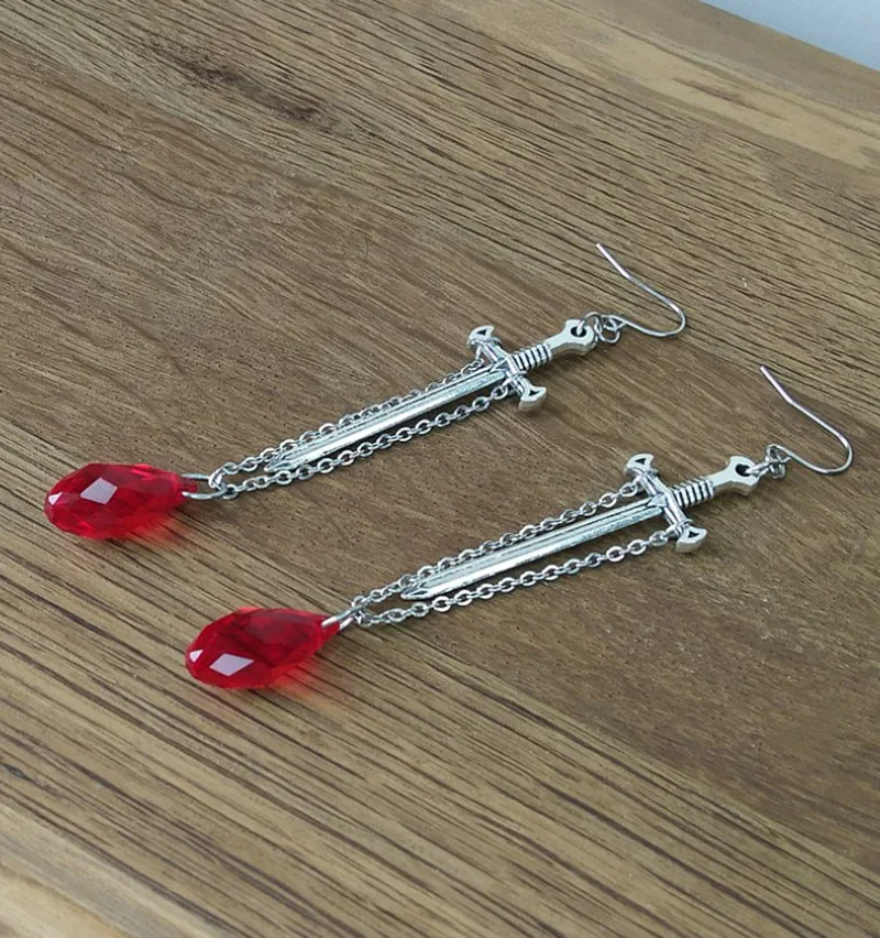 Серьги готические для женщин и девушек