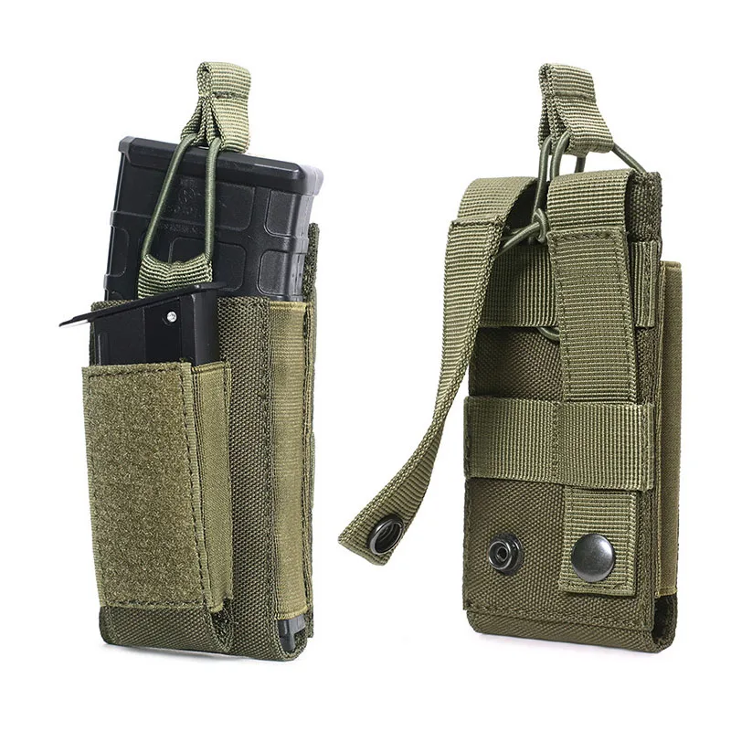 

Military Molle Magazine Pouch Rifle Pistol Mag Holster 9mm 5.56mm M4 AK AR15 Glock Airsoft Mag Pocket Case Hunting Pack