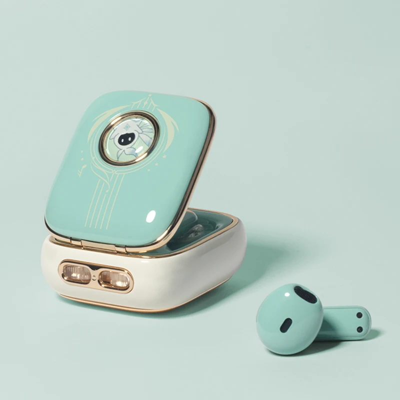 Наушники Game Genshin Impact симпатичные наушники Venti tataglia Bluetooth 5 4 гарнитура для косплея