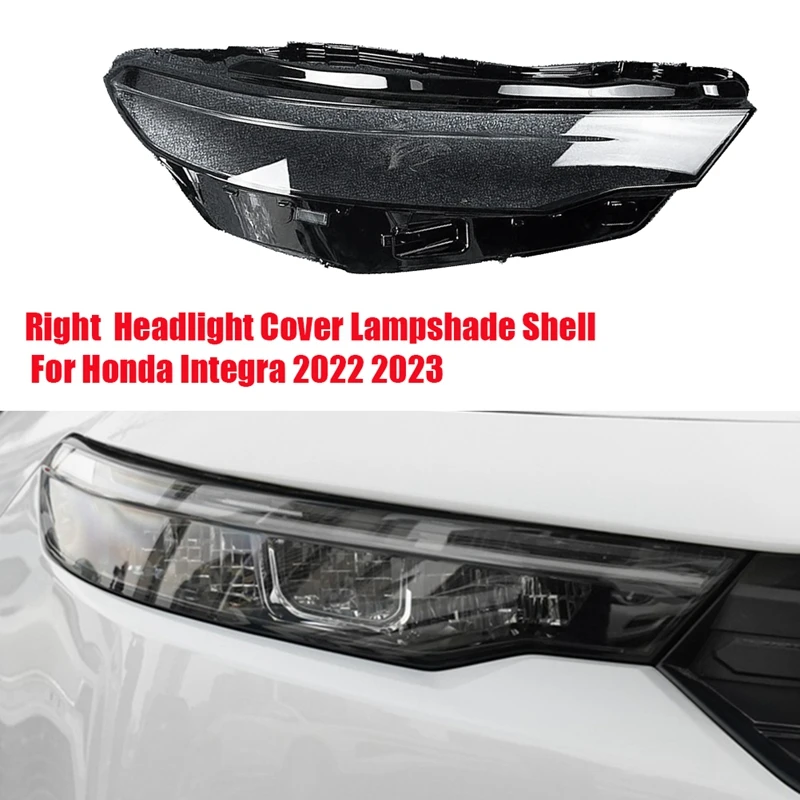 

Крышка для передней фары для Honda Integra 2022 2023, сменная головная лампа, стеклянная лампа, оболочка, крышки