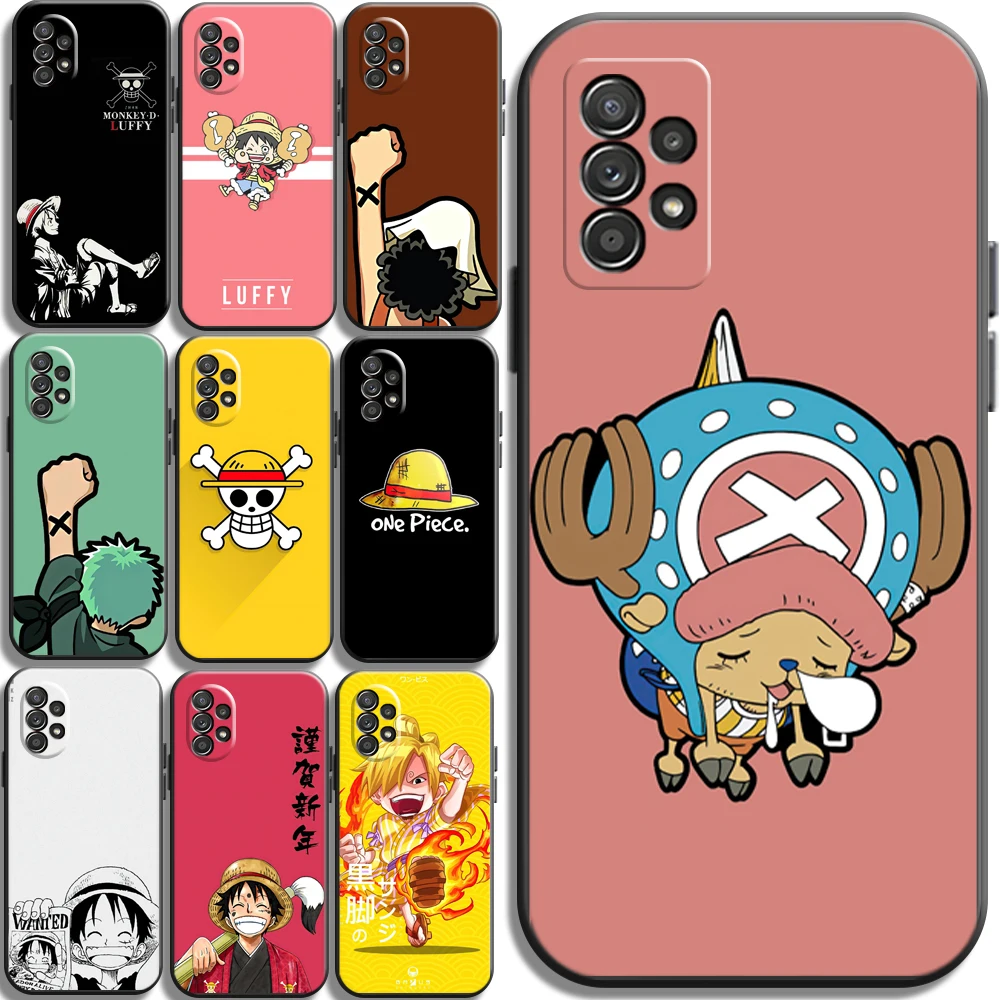 

ONE PIECE Japan Anime Phone Cases For Xiaomi Redmi Note 10 10S 10 Pro POCO F3 GT X3 GT M3 Pro X3 NFC Soft TPU Back Cover