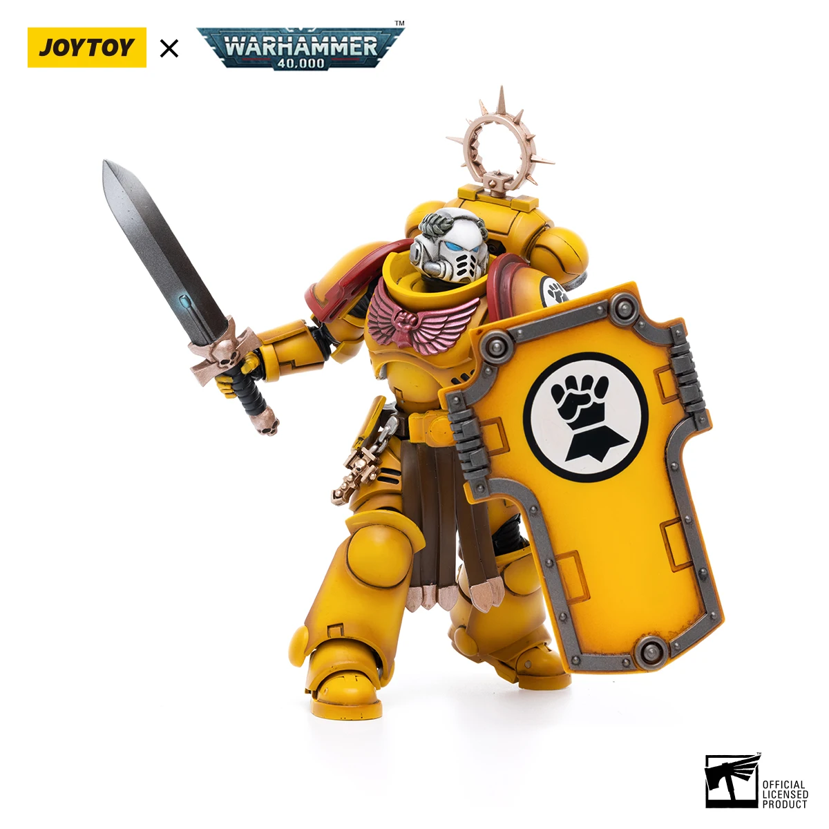 

Joytoy 1/18 Action Figures Warhammer 40k Mecha Imperial Fists Veteran Brother Thracius Free Shipping