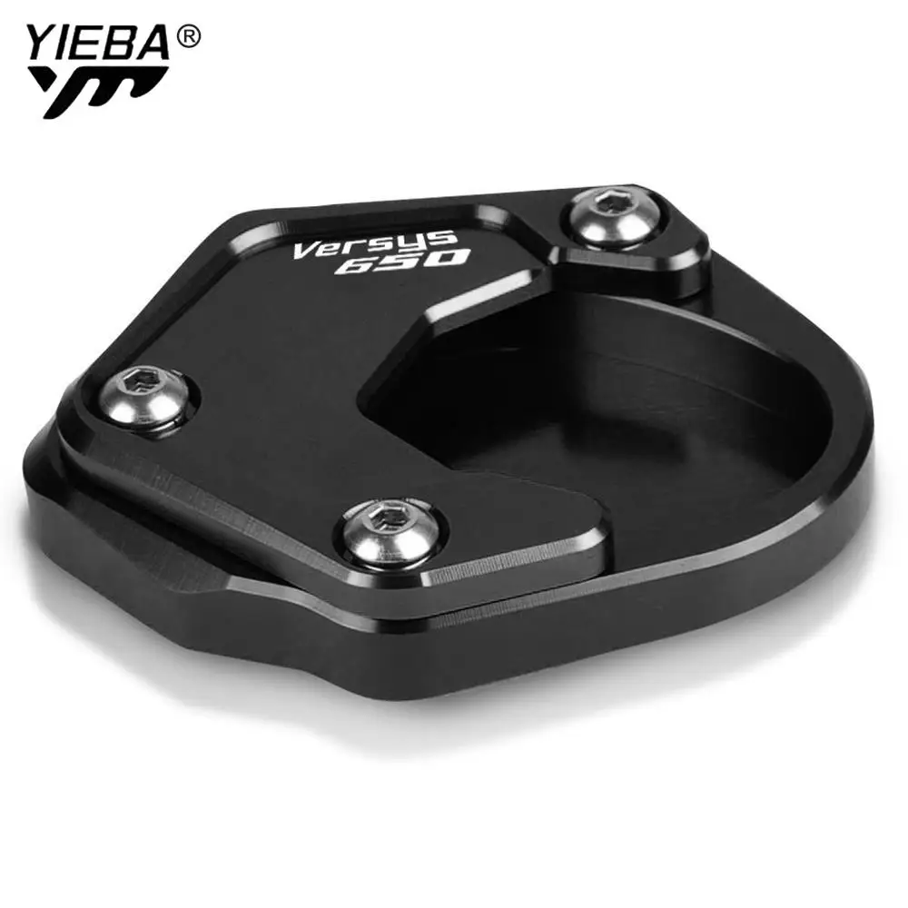 

For kawasaki versys650 Versys 650 2010-2020 2019 2018 2017 2016 NINJA 400 Z400 Foot Enlarger Foot Side Stand Extension Plate