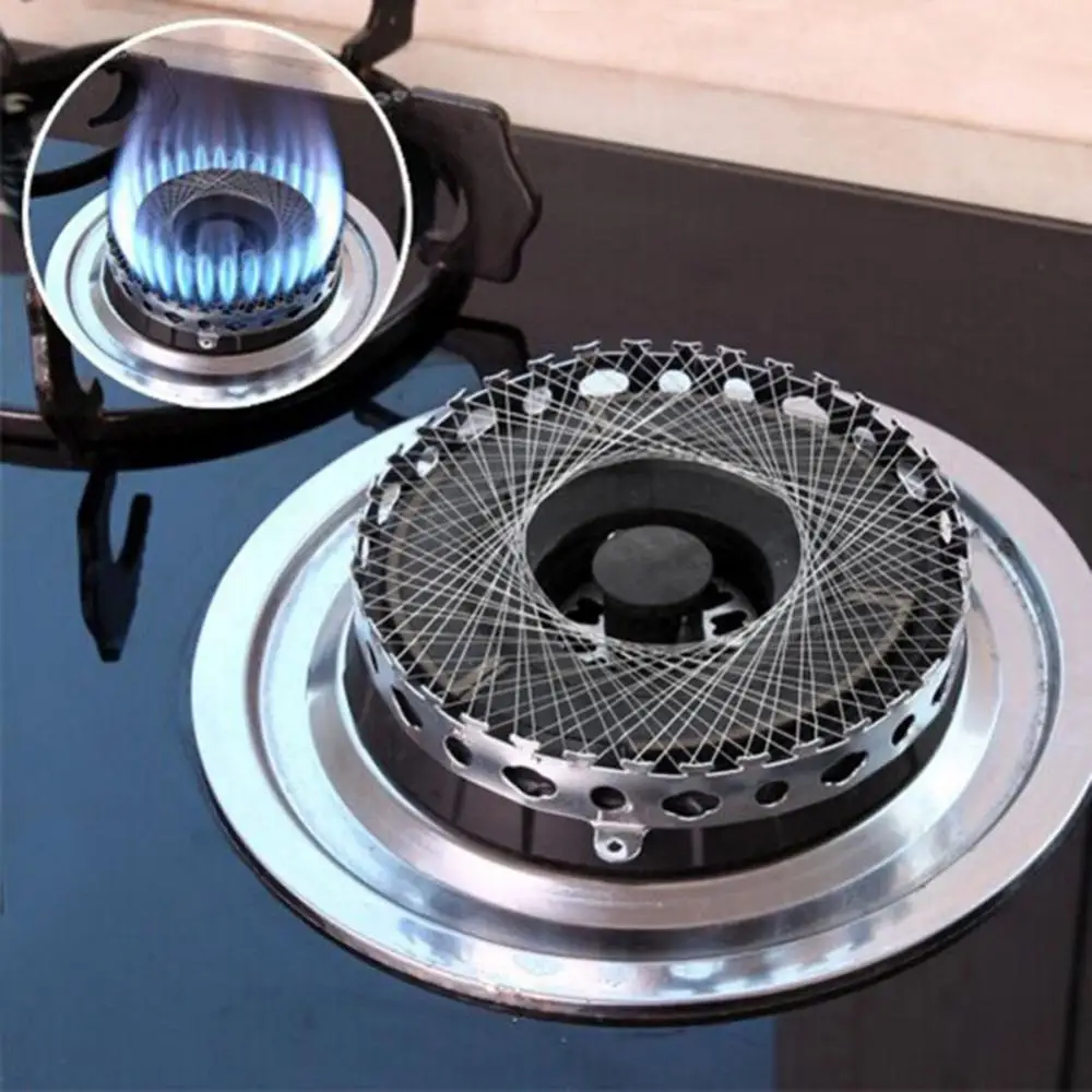 

Energy Saving Metal Windproof Round Gas Cooker Furnace Stove Fire Net Cover Ring