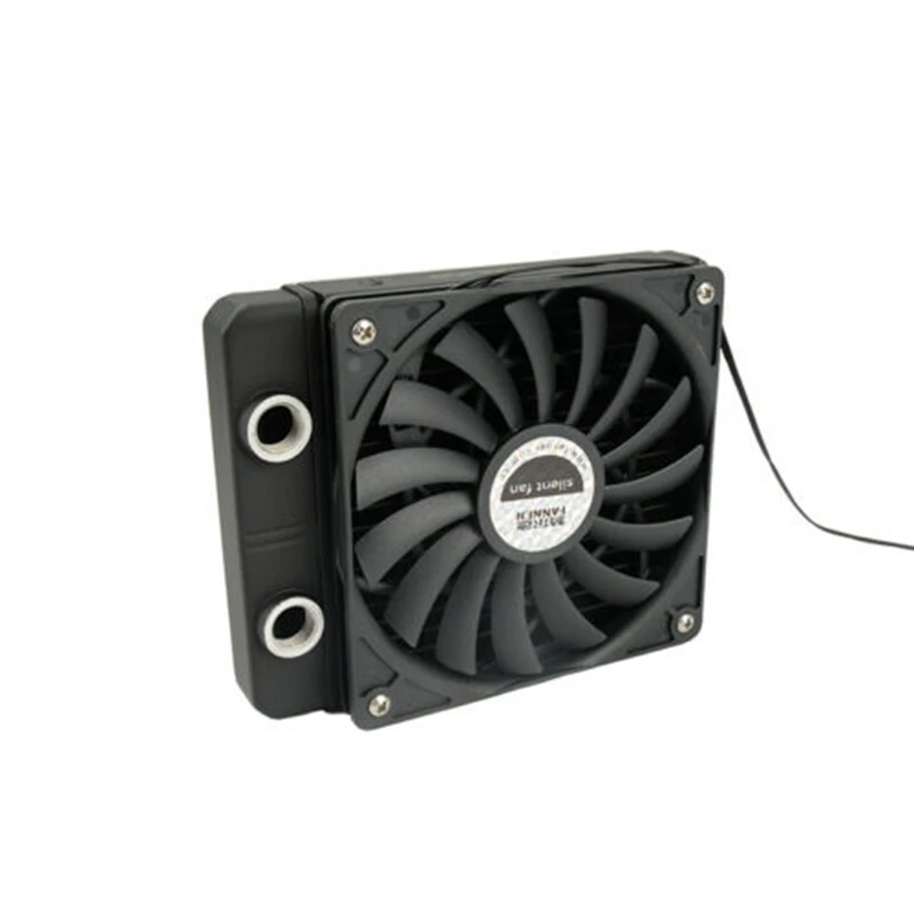 

Quiet Radiator Kit Ultra Thin 12mm Thick Fan Water Cooling Computer System DIY