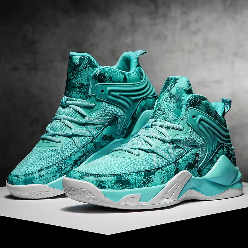 

New Arrival Basketball Shoes Men Trend Outdoor Non-slip Confortable Sports Shoes Unisex Men Women Training Sneakers Size 36-45