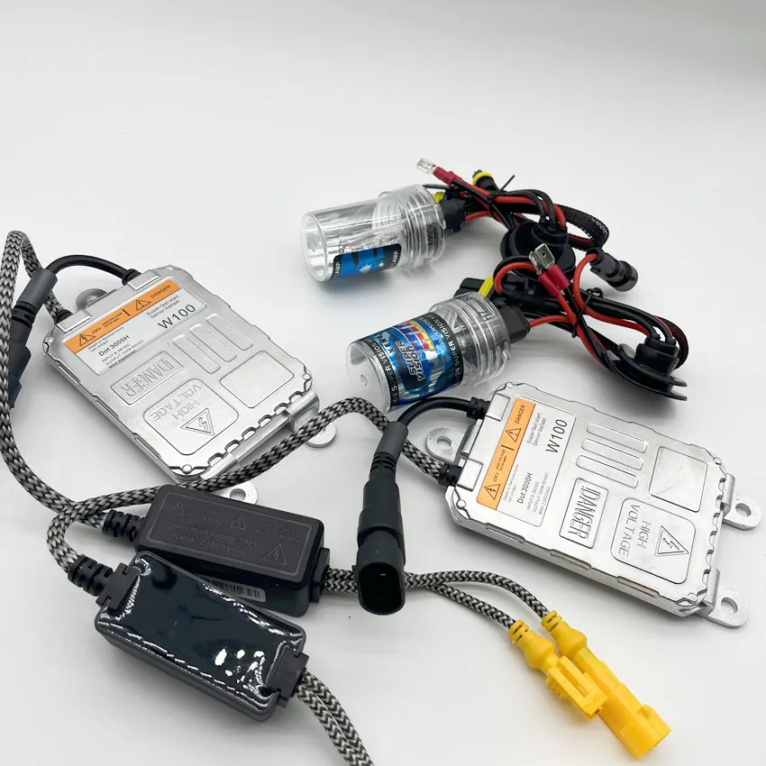 

12 В, 24 В, 100 Вт, балластный комплект HID, ксеноновая лампа для автомобиля, лампа головного света H1, H3, H7, H11, 9005, 9006, 4300k, 6000k, 8000k, Автомобильная ксеноновая лампа головного света