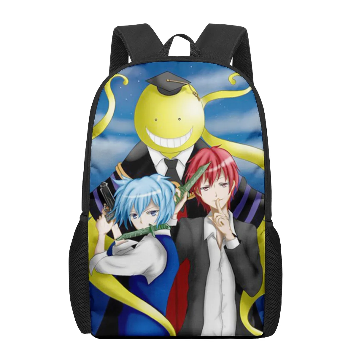 Assassination Classroom 3D Print Book Bags Back to School Bag Set for Boys Girls Kids Backpack Stylish Elementary Children Backp