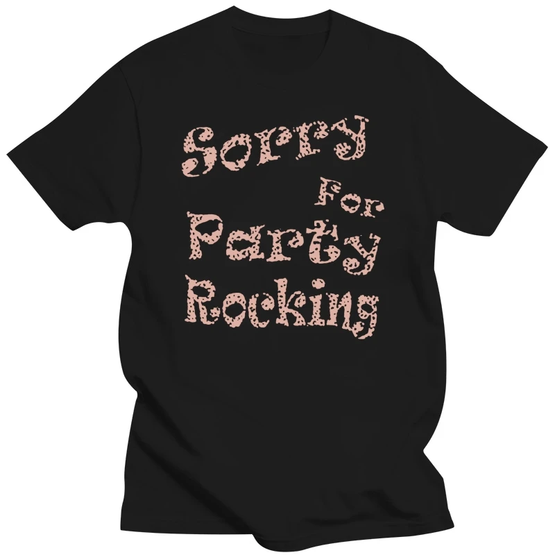 

LMFAO SORRY FOR PARTY ROCKING SHUFFLIN T SHIRT with PRINT SIZE S XXL