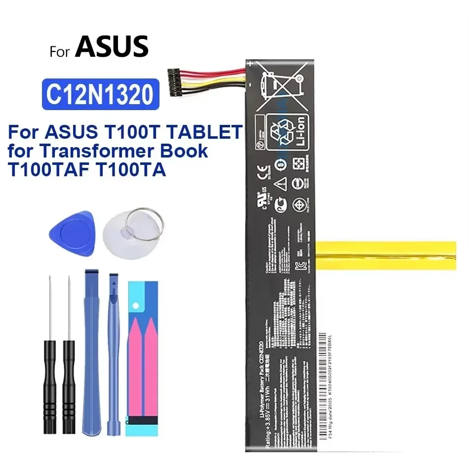 C12N1320 C12N1406 7820 мАч запасной аккумулятор для ASUS Pad Transformer Book T100TAL-DK T100TAL T100T планшет T100TA